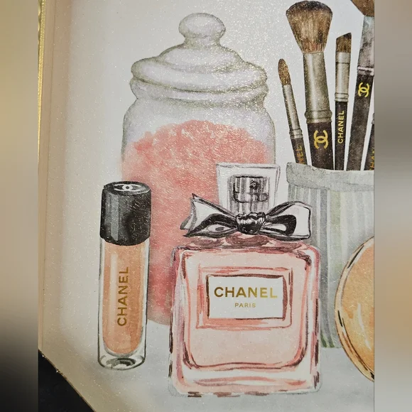 ๐Framed Wall Art by Crystal Luxe-Featuring LUXE Brand, Makeup & Cosmetics ๐ - Picture 3 of 11